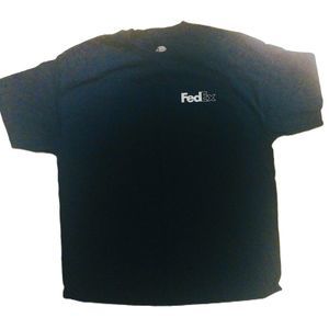 Fed ex shirt new 2xl blue with logo 100% cotton vf imagewear,inc. New old stock.